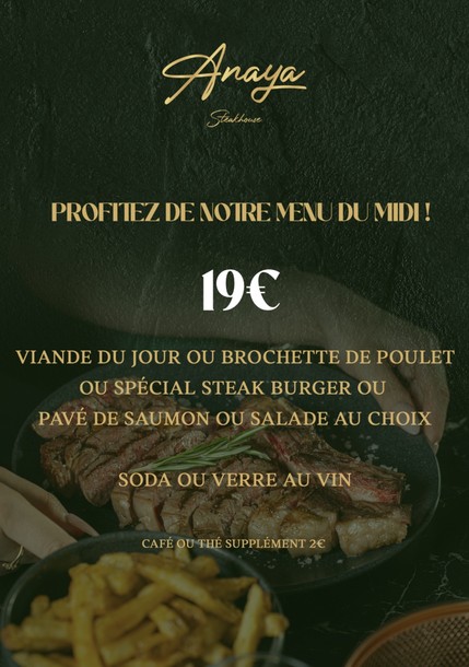 Anaya Steakhouse Restaurant