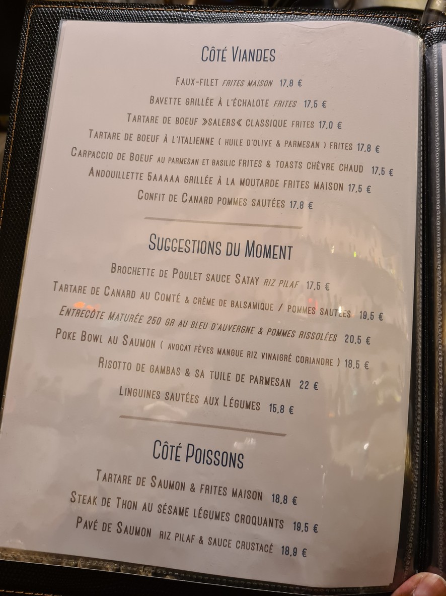 Pour Vivre Heureux Vivons Cachés menu 2