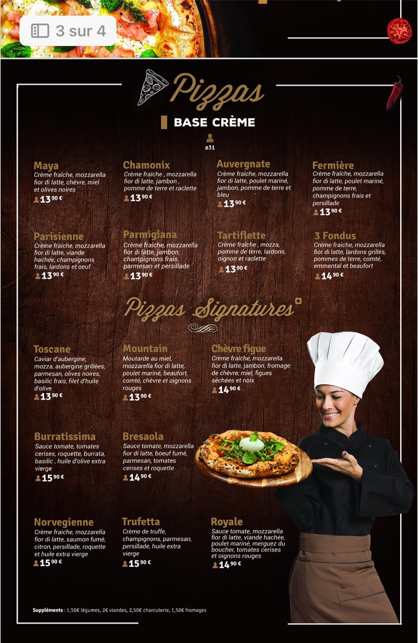 Woodiz Saint-Cloud menu 2
