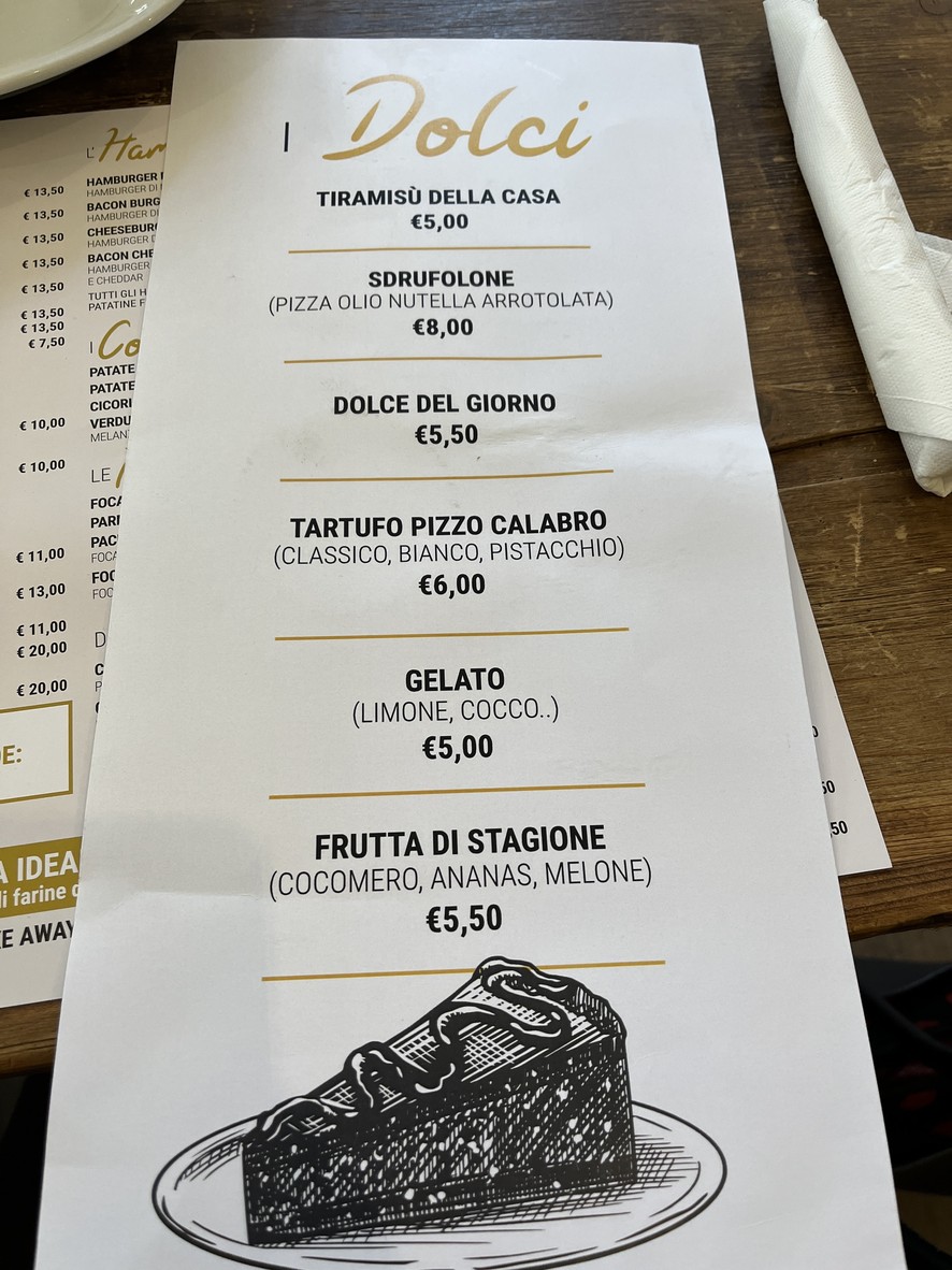 T-Gusto menu 2