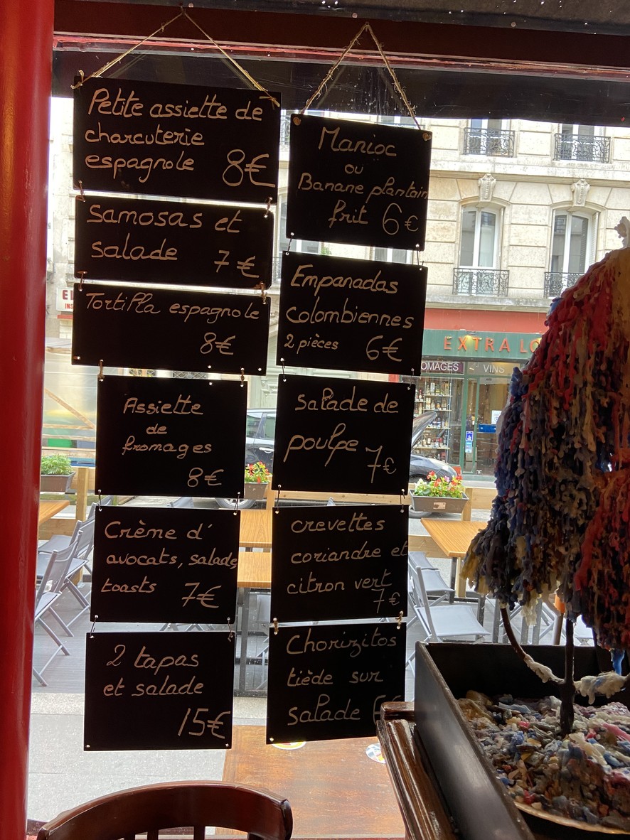 Poco Loco menu 1