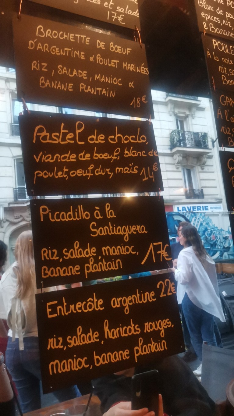 Poco Loco menu 2