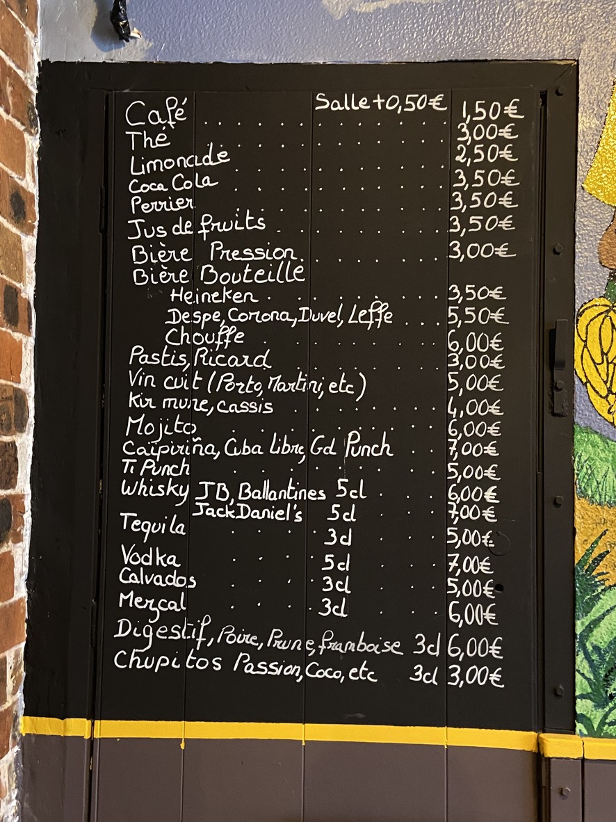 Poco Loco menu 3