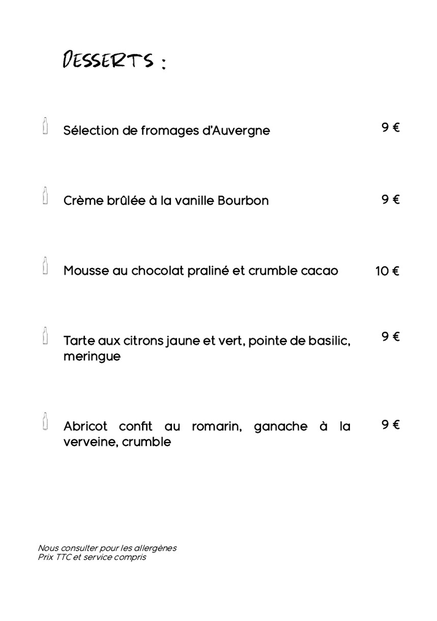 L’Essentiel - Restaurant Paris 14 menu 3