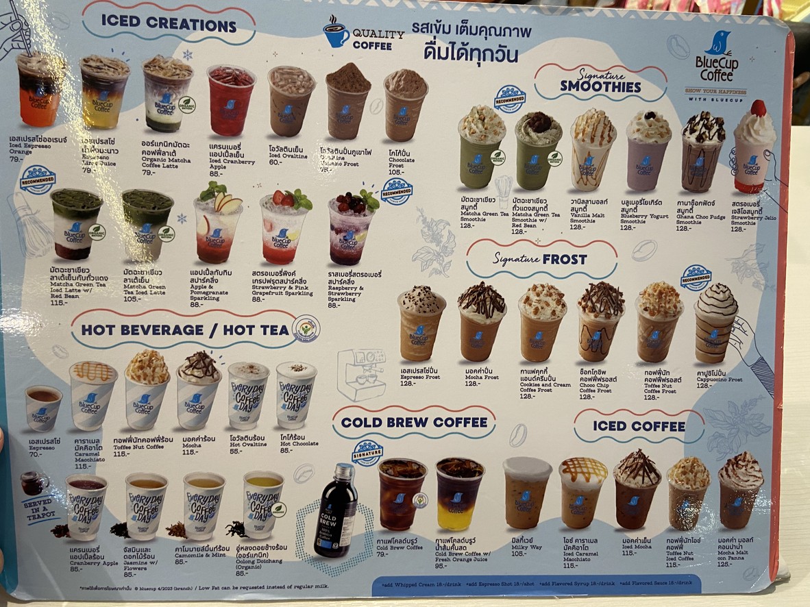 S&P Sucursal Hospital Rama 9 menu 4