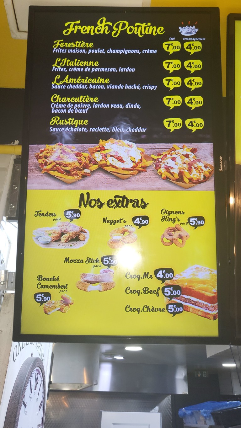 MS ONE Boulogne menu 3