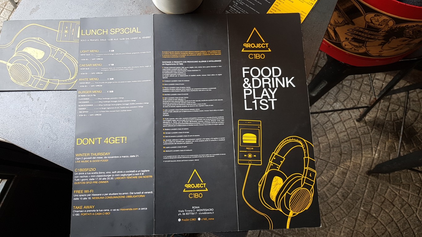 C1B0 menu 1