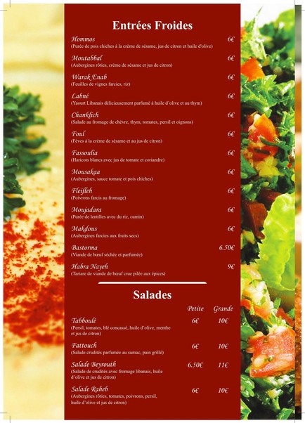 Mezze de Beyrouth