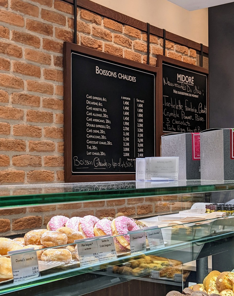 Boulangerie Midoré - Courcelles menu 3