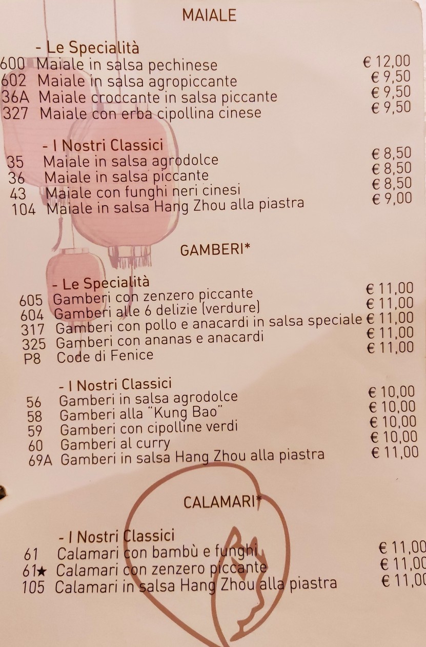 Hang Zhou da Sonia menu 3