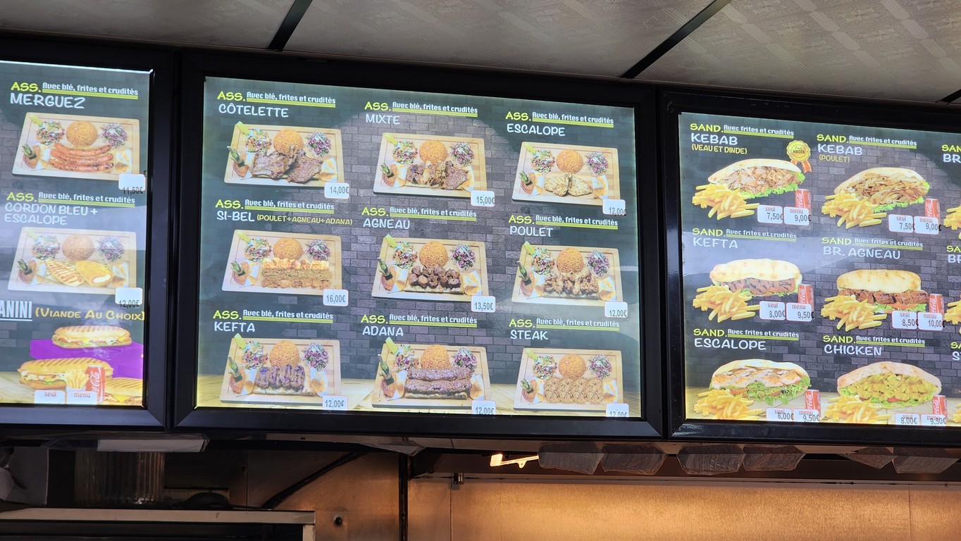 Restaurant Sibel menu 2