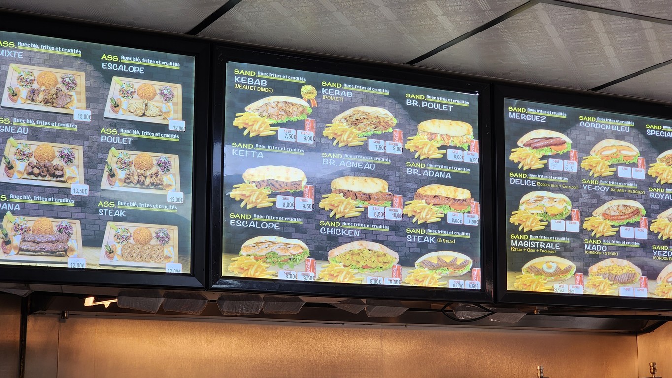 Restaurant Sibel menu 3