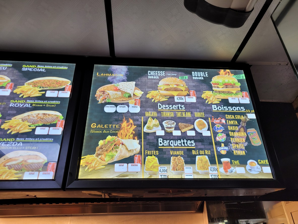 Restaurant Sibel menu 5