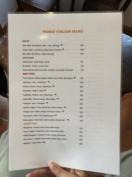 PENSO ITALIAN Penso