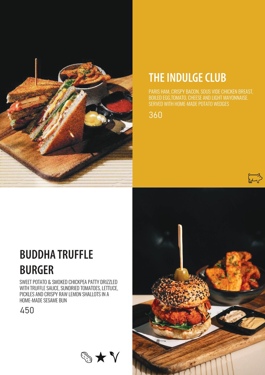 Indulge Restaurant & Cocktail Bar menu 10