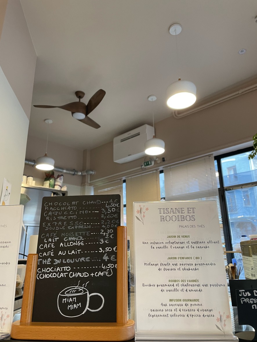 Les Gourmandes à Paris menu 2