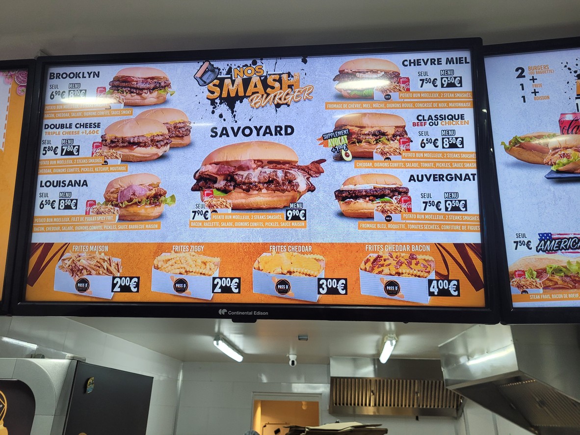Pass D menu 2