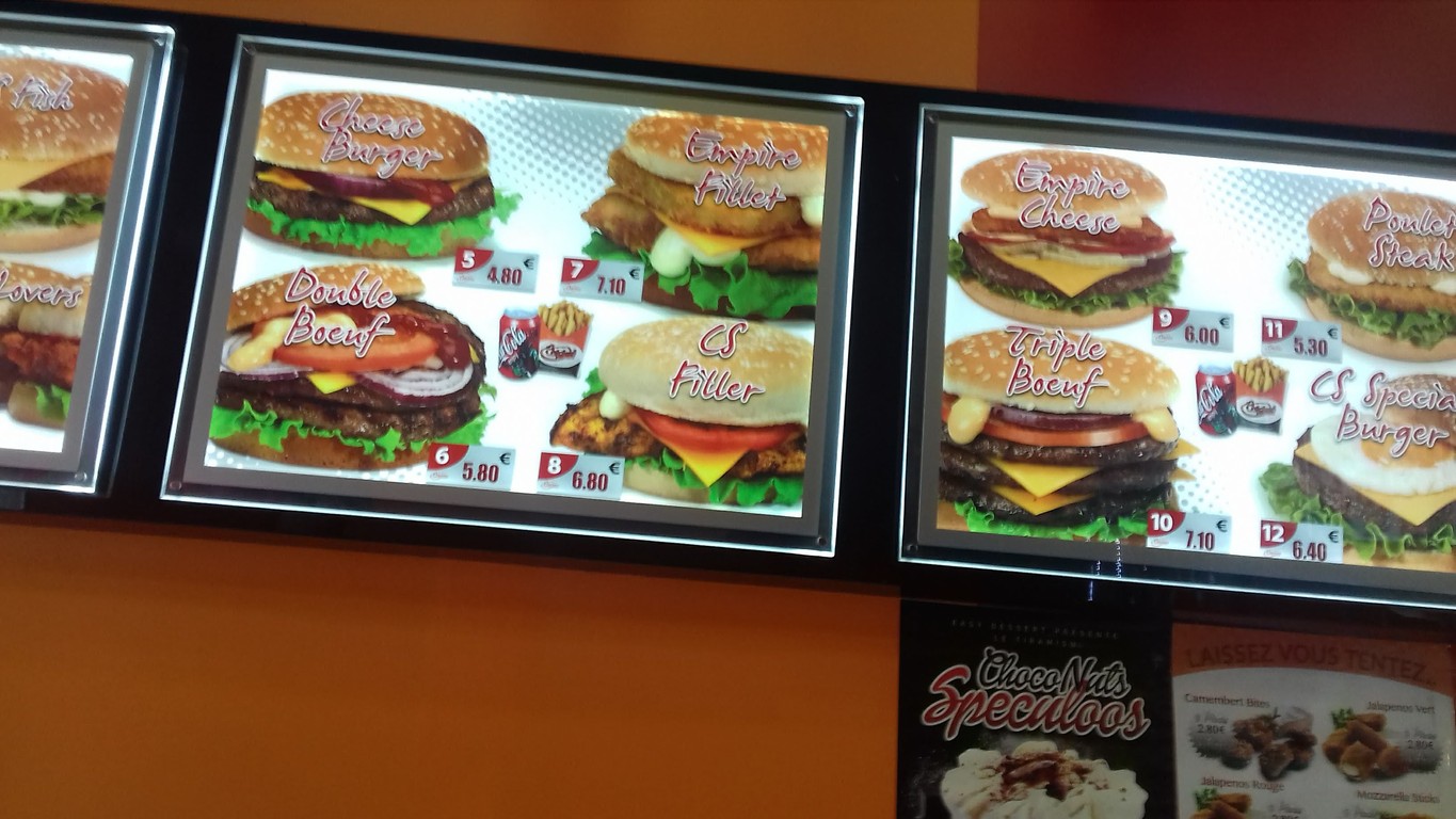 Chicken Spot - Montreuil menu 1