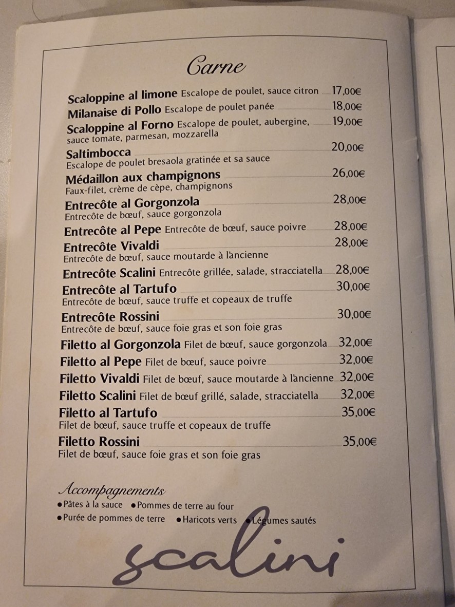 Restaurant Italien Scalini® - Paris 13 I Restaurant Autour de moi I Pizzeria menu 5