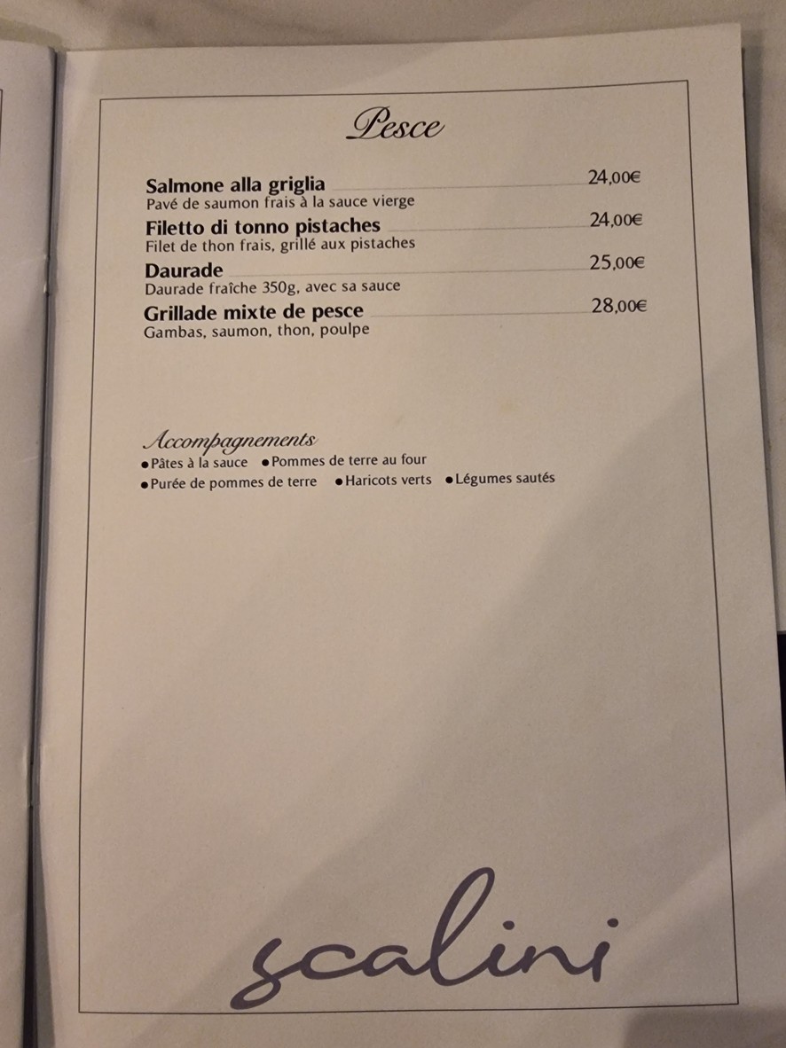 Restaurant Italien Scalini® - Paris 13 I Restaurant Autour de moi I Pizzeria menu 6