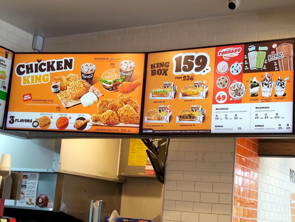Bèigé King Tóngláo menu 3