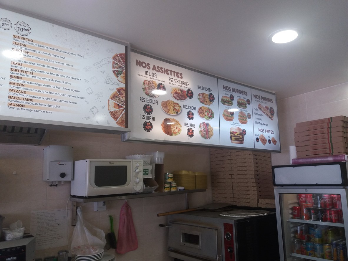 Etoile menu 3
