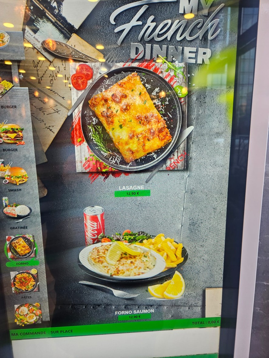 My French Diner Montreuil menu 5