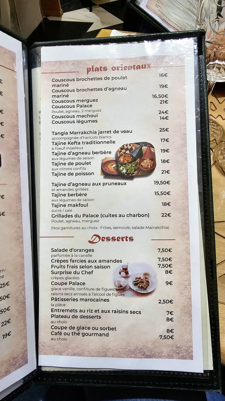 Le Palace menu 4