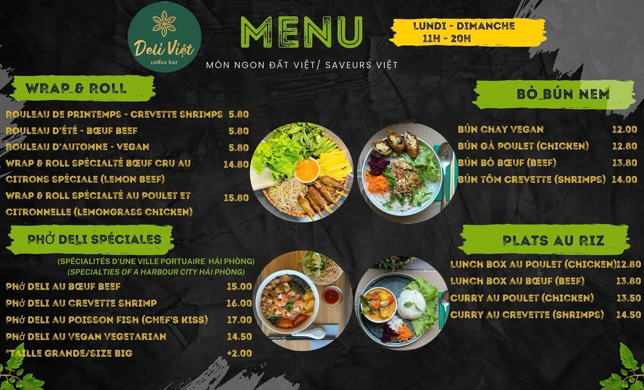 DELI VIỆT Food & Drink menu 1