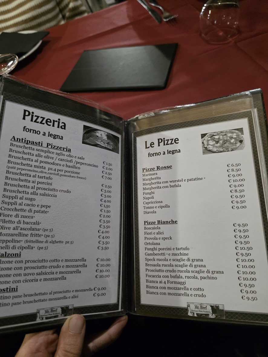 Mr Beef Ristorante (ROMA) menu 2