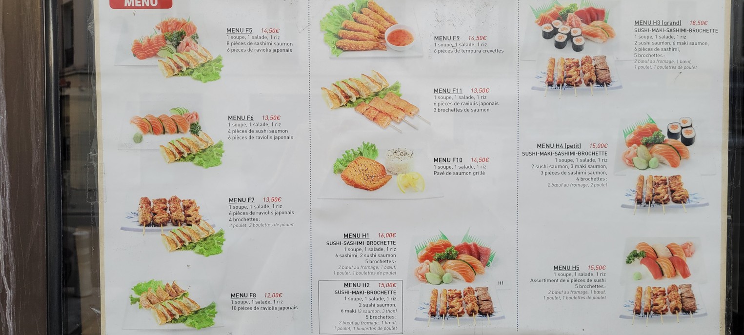 Kuboda menu 2