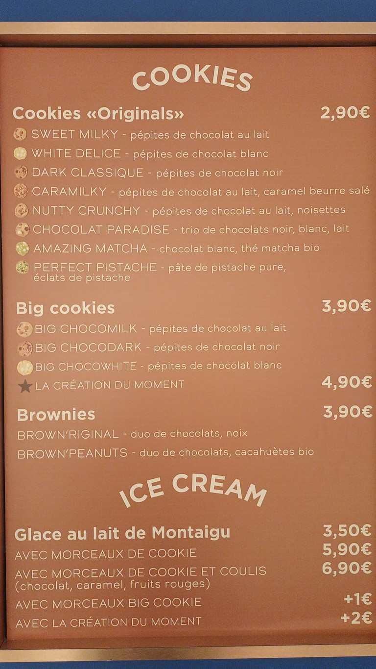 Laura Todd menu 1