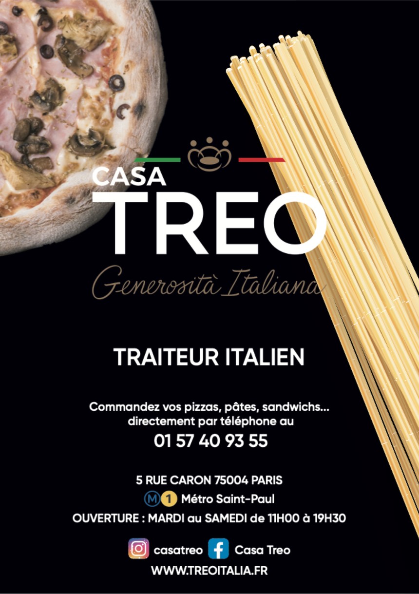 Casa Treo menu 1