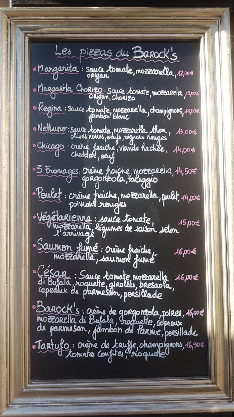 Tavola Giulia menu 2