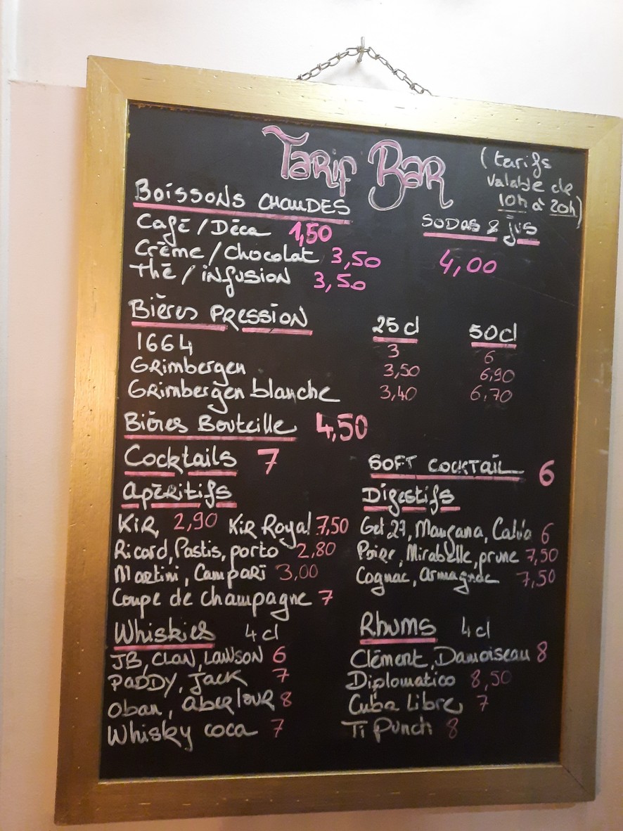 Tavola Giulia menu 3