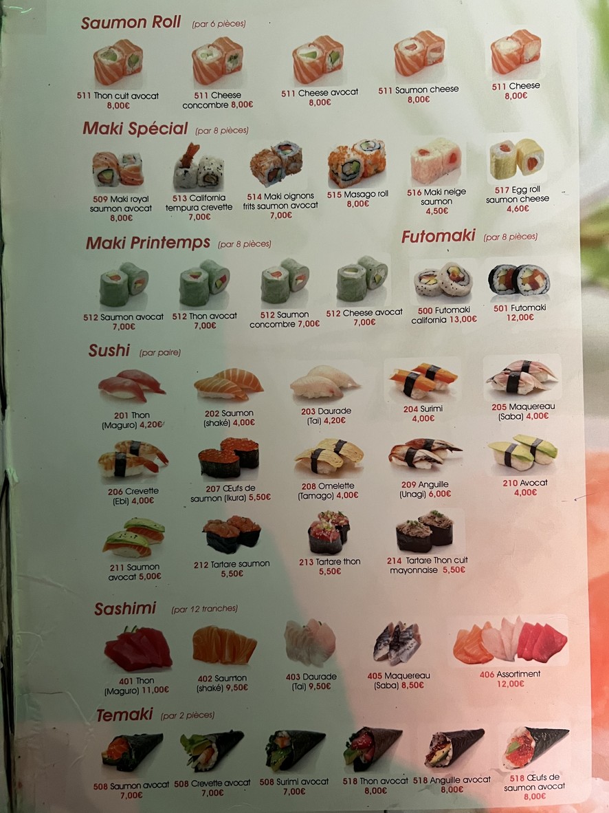 Daikichi menu 10