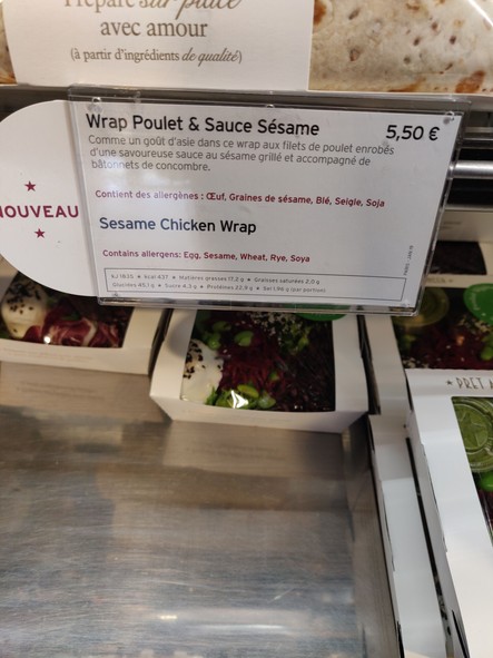 Pret A Manger Neuilly