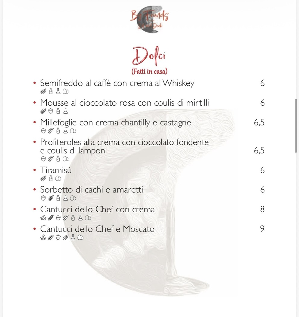 Big Friends Rome - Eat and Drink menu 4