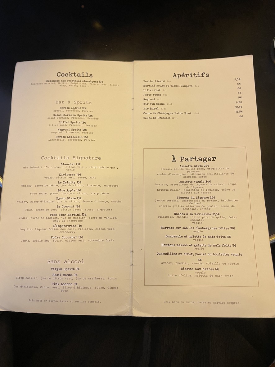 Siempre menu 1