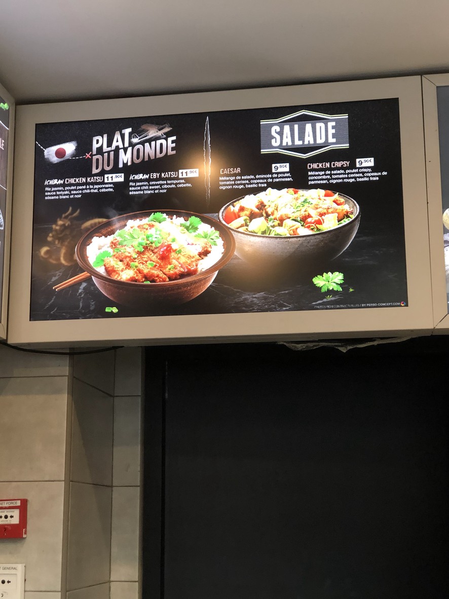 The Place To B menu 2