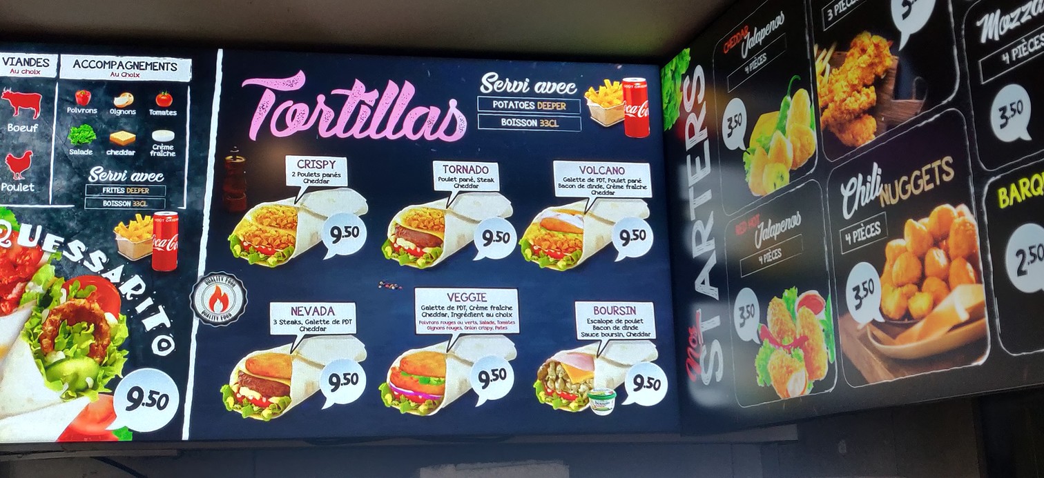 The Place To B menu 4