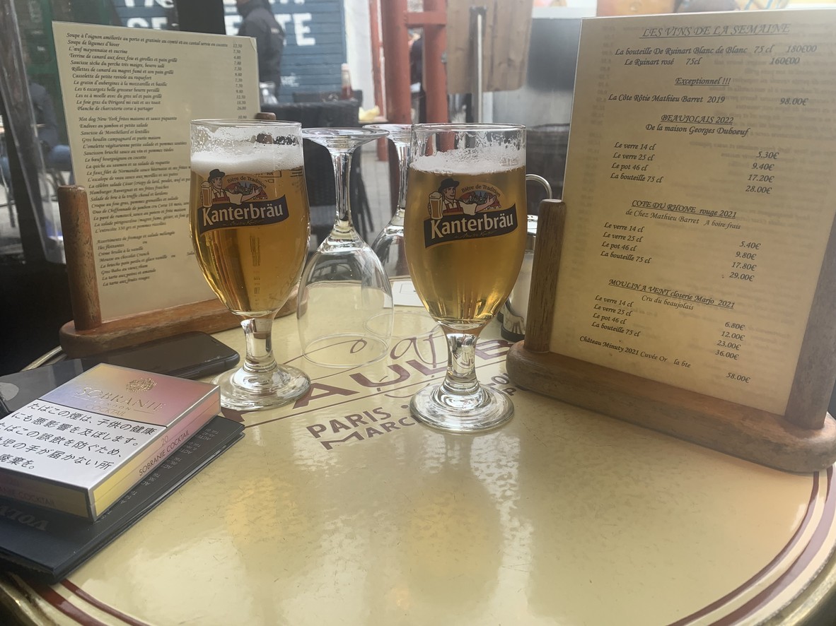 Le Paul Bert menu 2