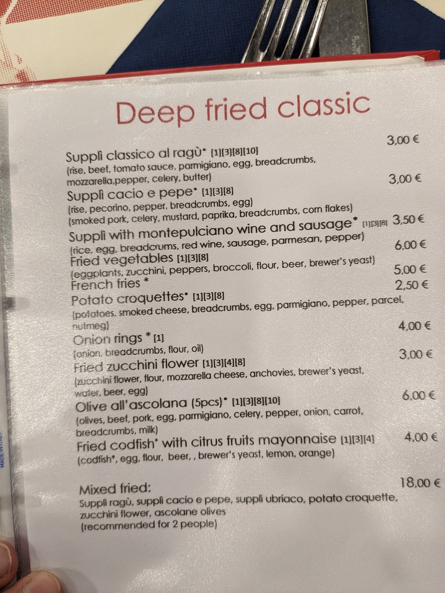 Fornace Stella - Piazza Lecce menu 3
