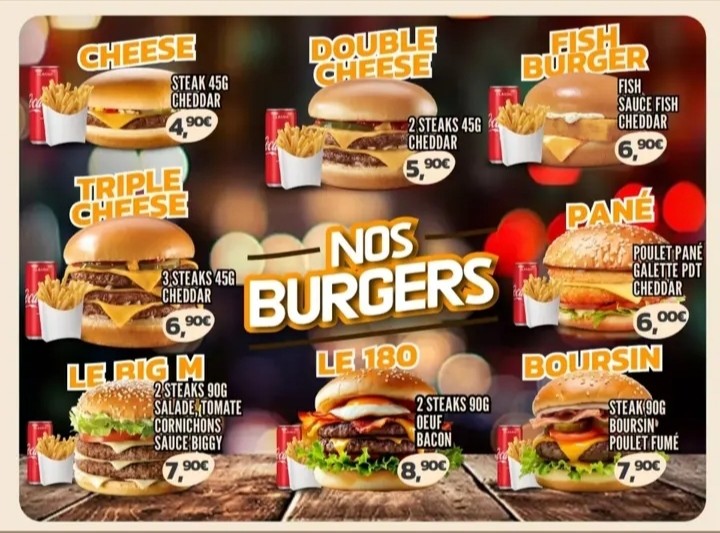 O'slice pizza pantin menu 4