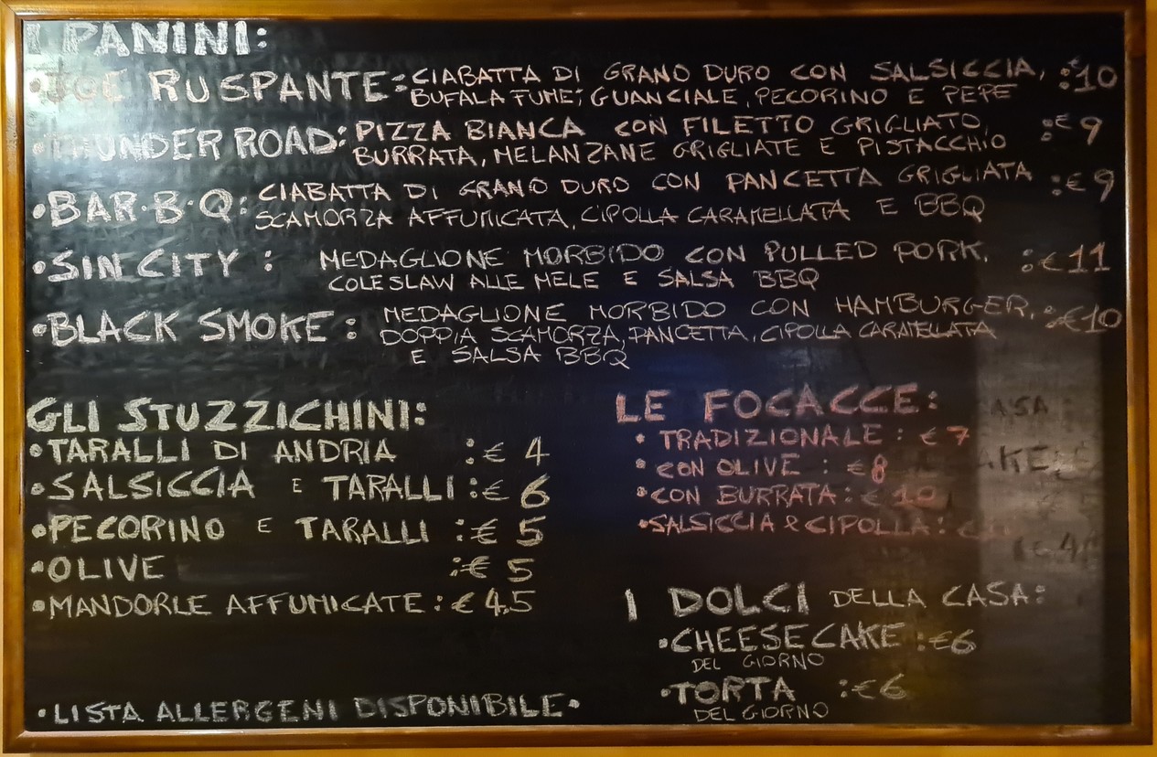 Pork'n'Roll menu 2