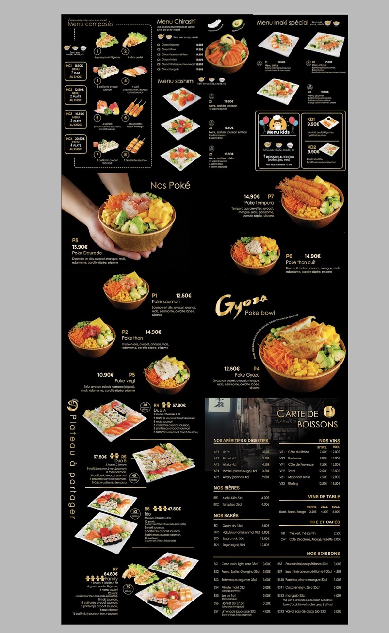 Herushi menu 2