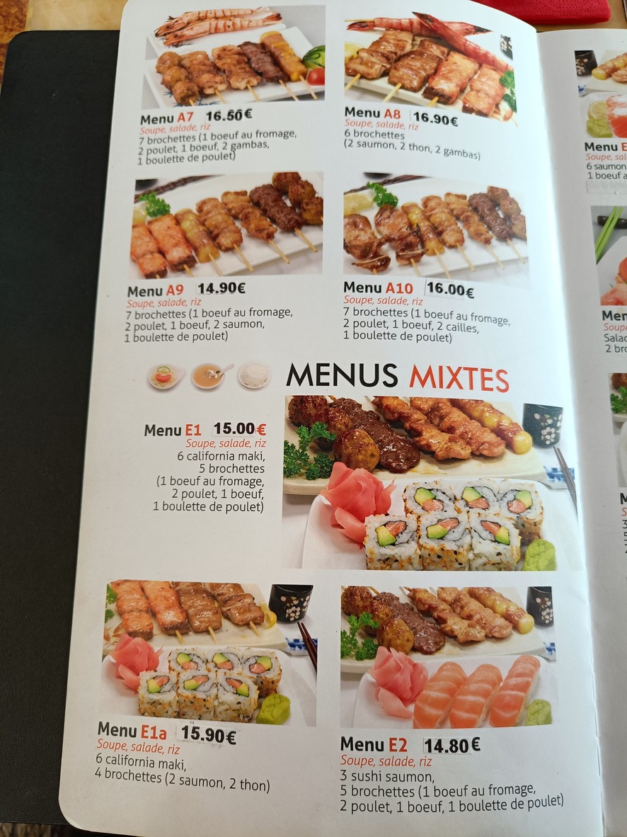 Coki B&B menu 4