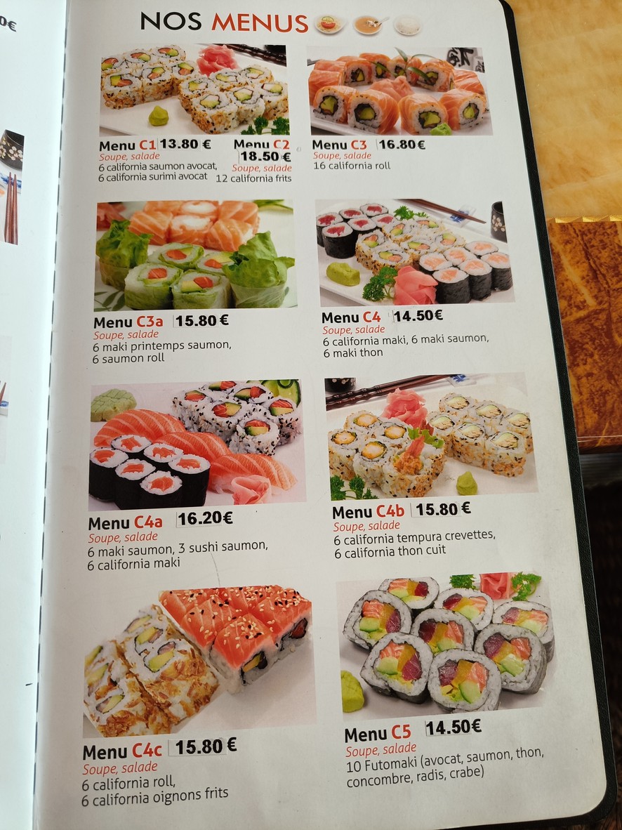 Coki B&B menu 6