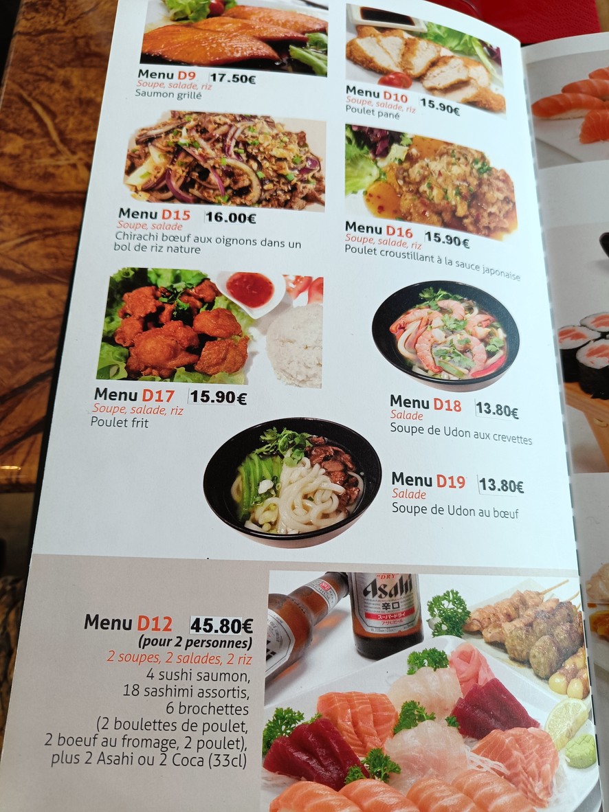 Coki B&B menu 8