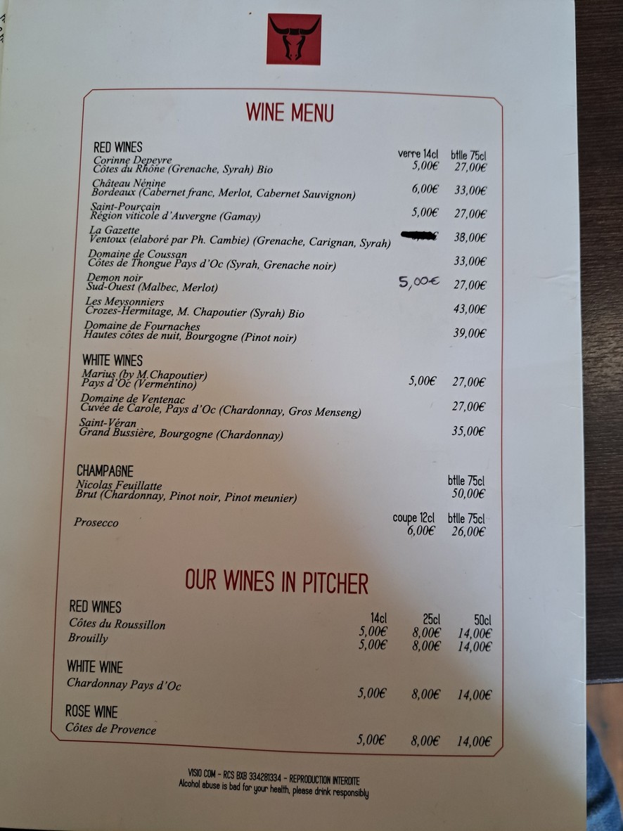 Il était un square - Burger paris menu 3